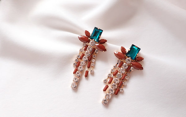 Adelia Drop Earrings-holiholic.com