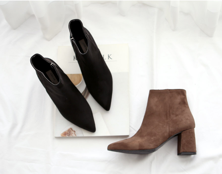 Moscow Suede Ankle Boots