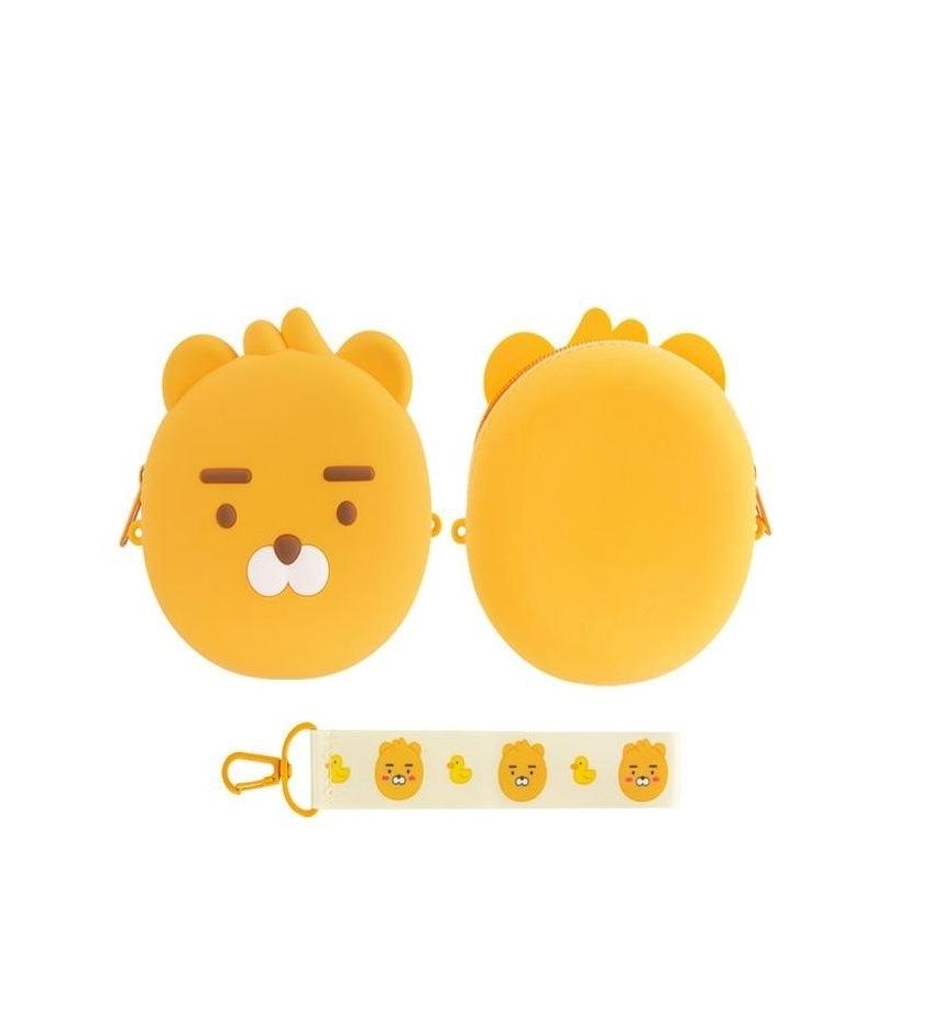 Kakao Friends Silicon Face Pouch Holiholic 3425