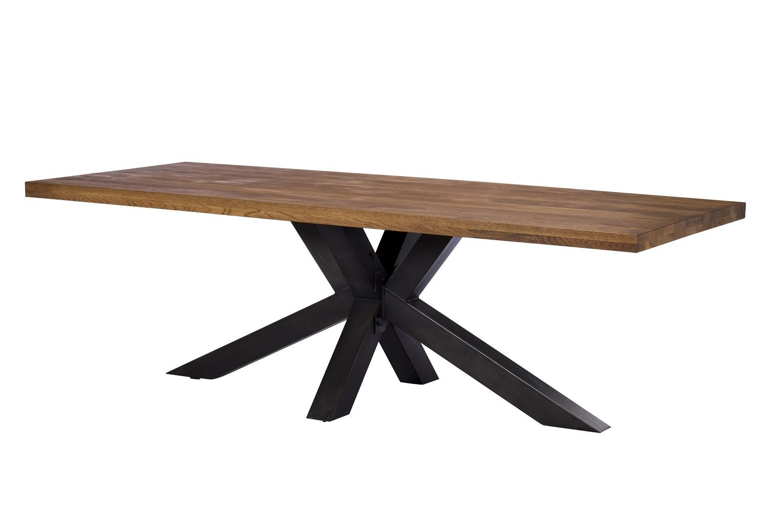 London Oak Spider Leg Dining Table 2 Sizes A World Of Furniture