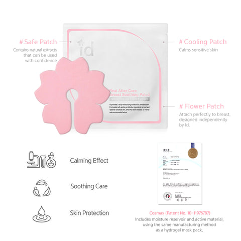 ID REAL AFTER CARE BREAST SOOTHING PATCH (10pcs)