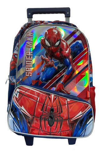 Mochila Con Carro Spiderman Con Lic. Original 17'' 31226 – ApioVerde