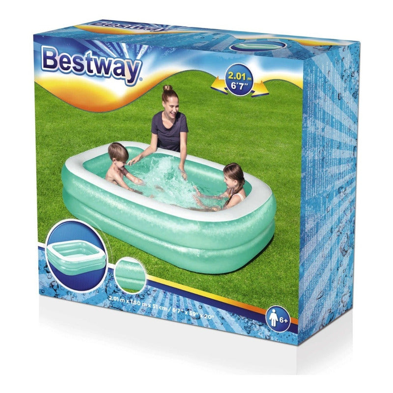 Inflable Rectangular 54005 Azul Bestway –