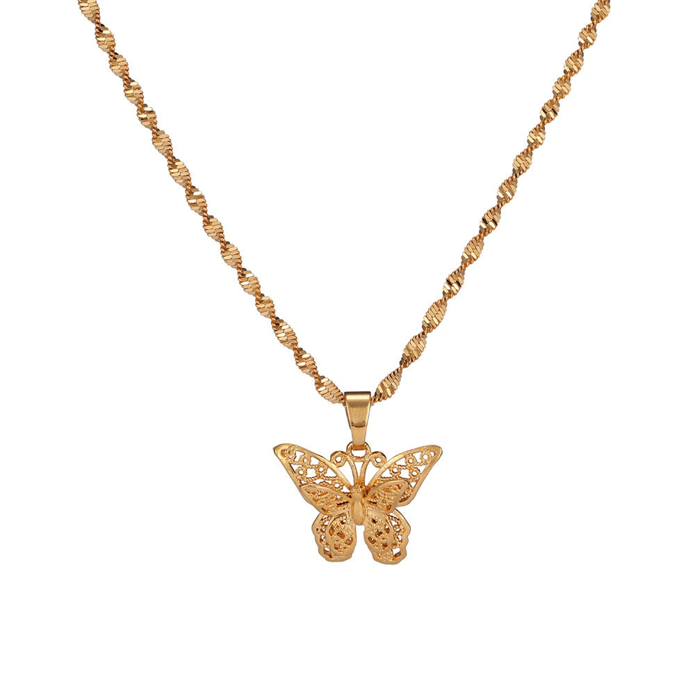 Dayzee 5 Pieces Gold Butterfly Bracelet | Butterflies & Co.