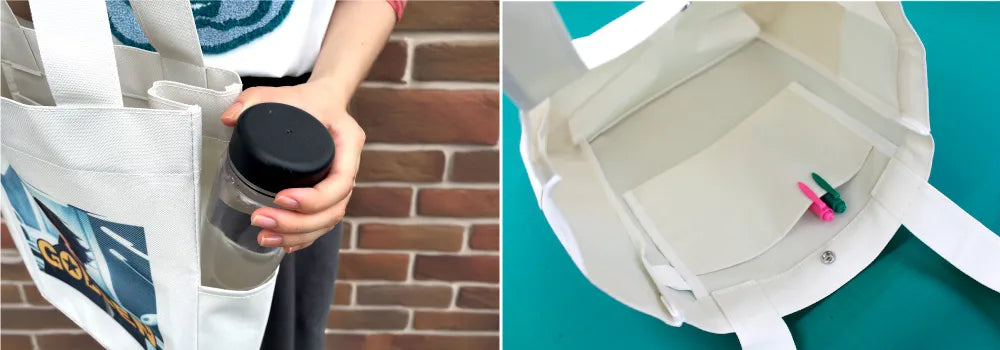 Tote bag pocket