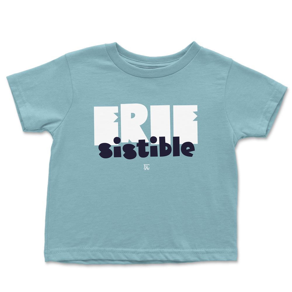 ERIEsistible Toddler Tee - Heather Denim