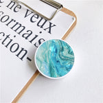 Glossy Marble Ring Stand