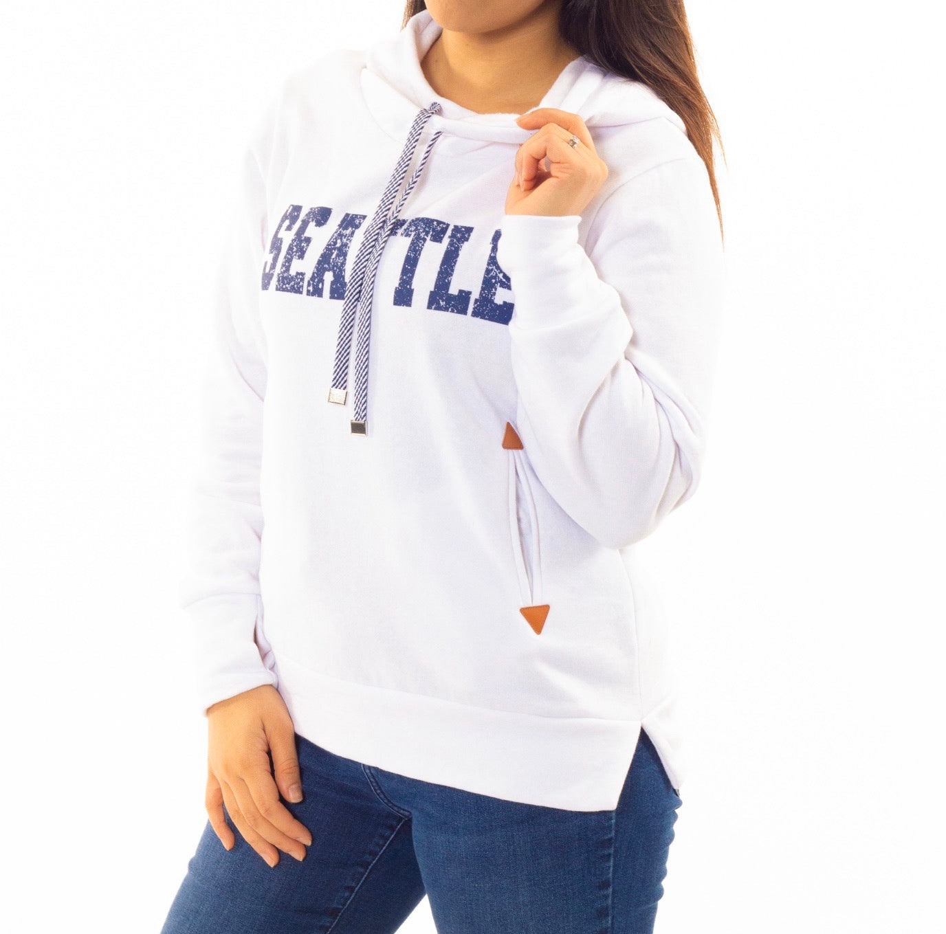 funnel neck hoodie wholesale