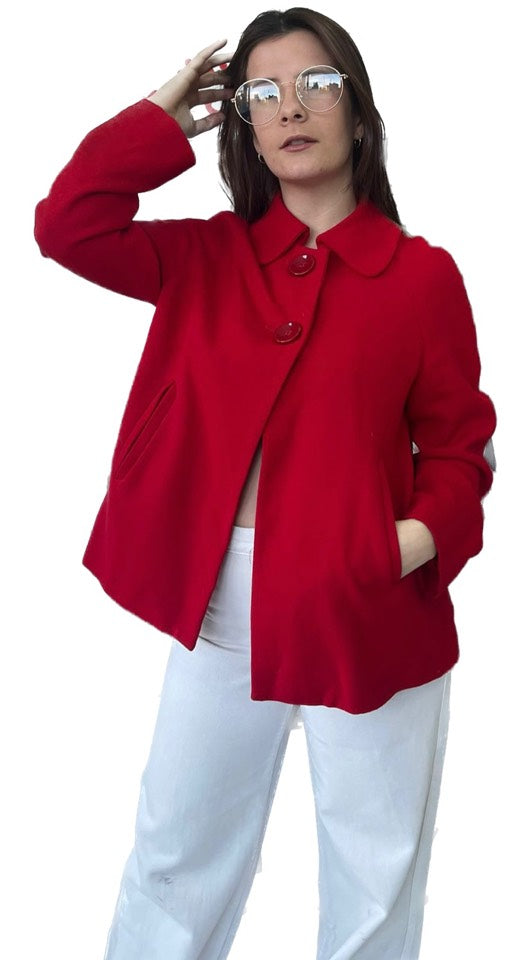 Abrigo Rojo Zara –