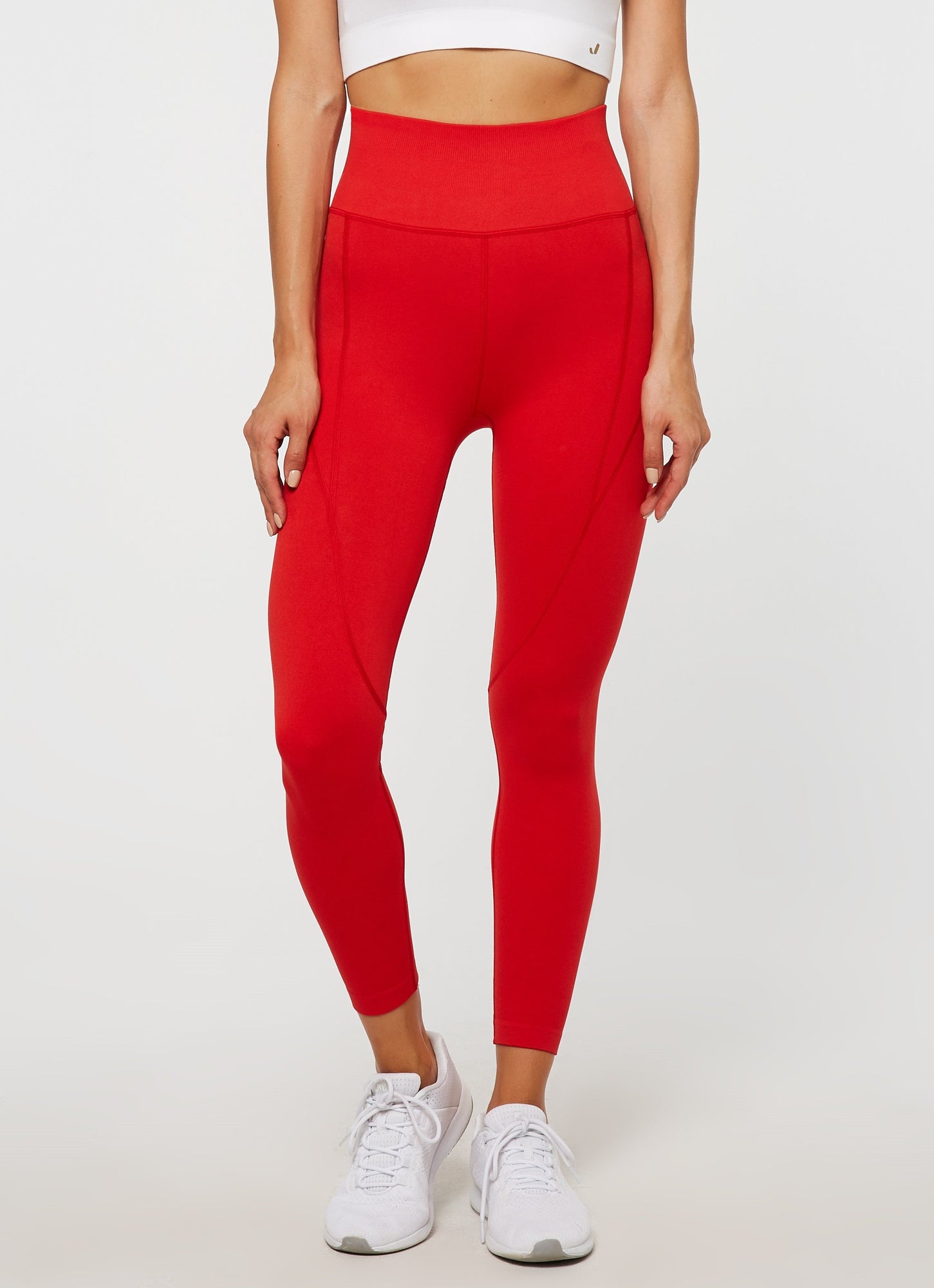 red gym leggings uk