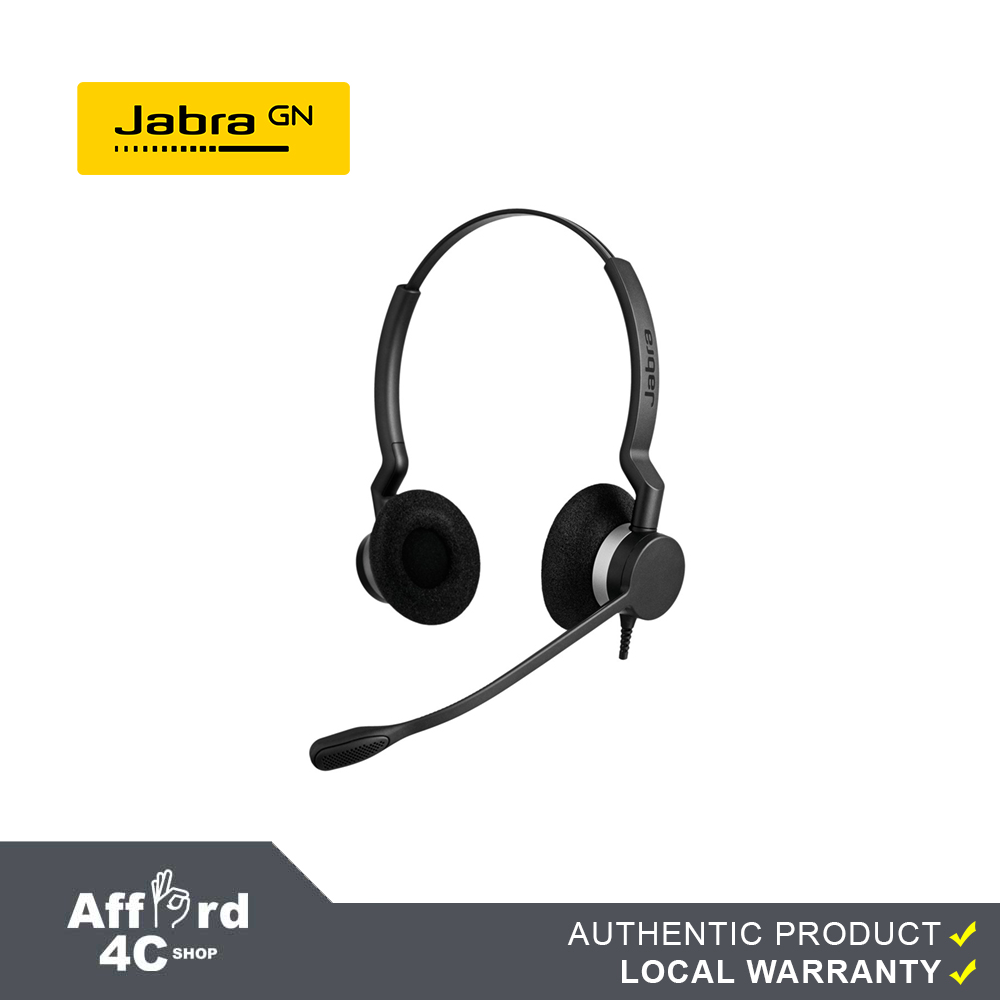 Auricular Jabra BIZ 1100 USB Duo – Arrichetta