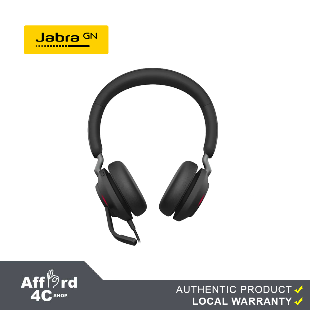 Jabra Evolve2 40 UC Stereo Headset USB-A