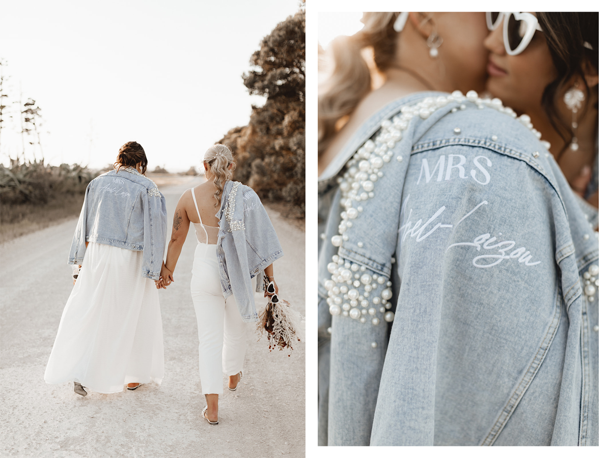 Bridal Jackets Australia | Personalised Jacket | Pearl Jacket