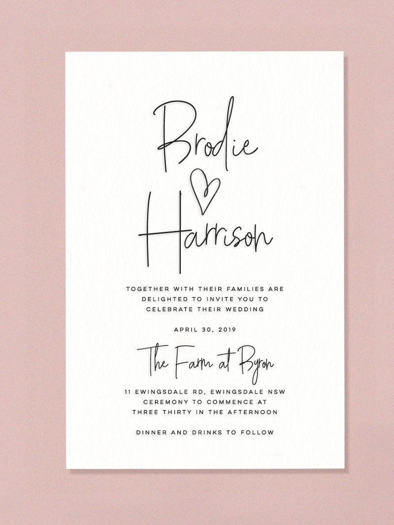 wedding invitations