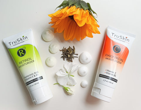 TruSkin Retinol and Vitamin C Moisturizers