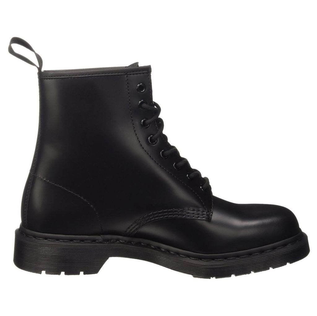 Doc martens sales black smooth