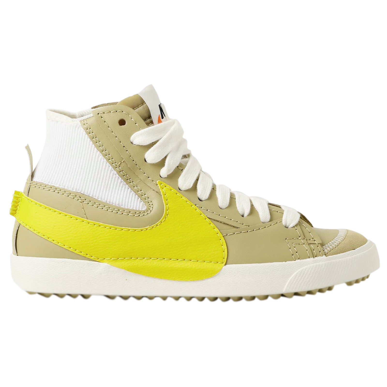 Nike Unisex Trainers Blazer Mid 77 Jumbo - UK 8 - Wheat Grass Vivid Sulfur  Sail / 8 UK / Medium