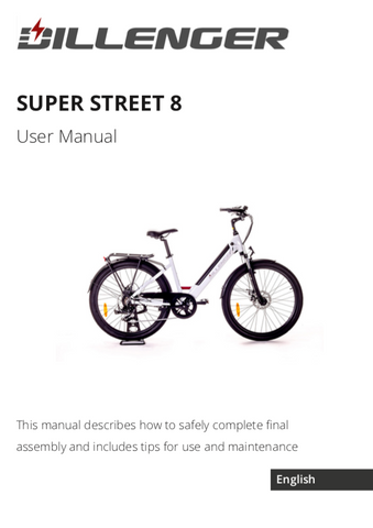 Dillenger Super Street 8 User Manual