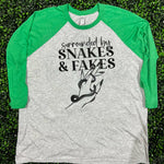 Surrounded by Snakes & Fakes Top Design