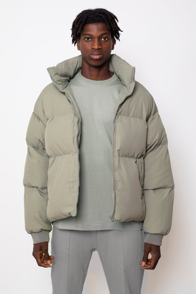 cold laundry puffer jacket mintミントサイズ - ダウンジャケット