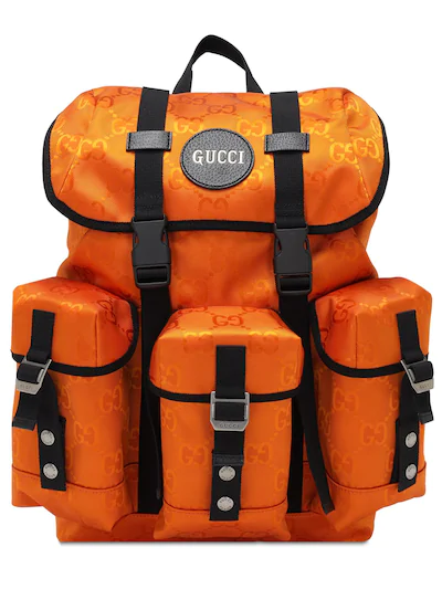 Gucci off the Grid; Econyl rucksack