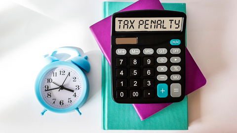 Tax penalty clock and calculator