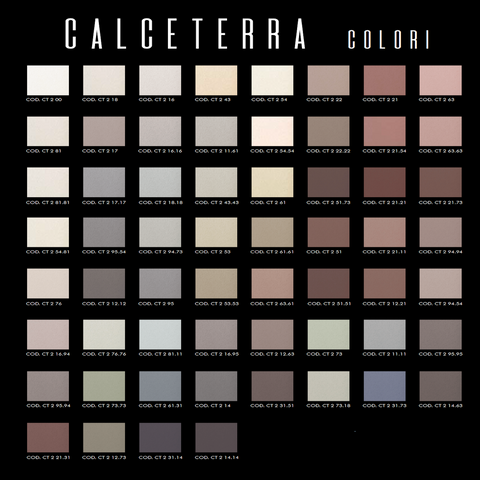 CalceTerra Natural Sands 60 Colours