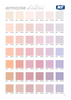 Pink Colour Chart for Naturae and Inspira Wellness Paint