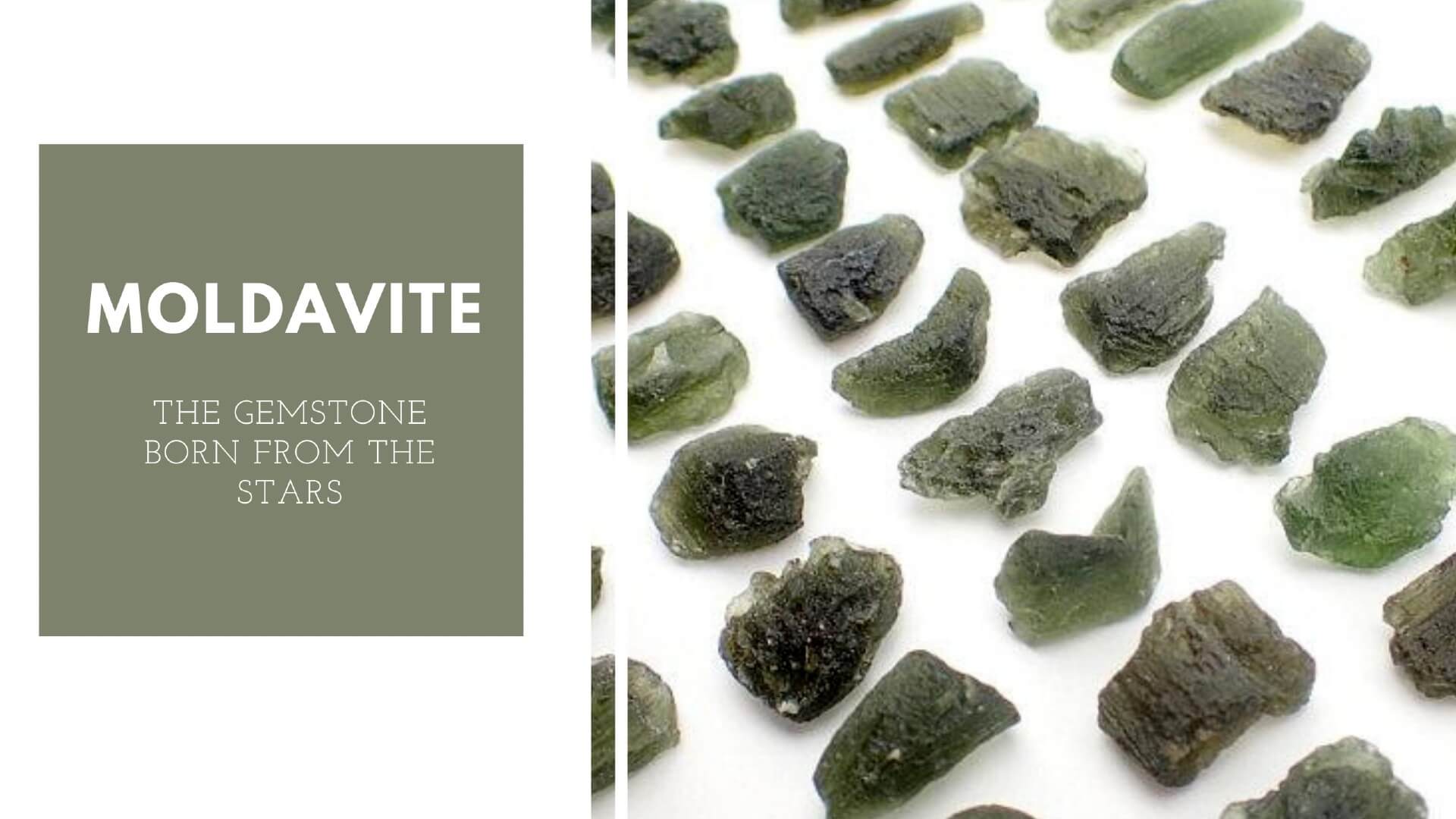 Auténticas propiedades curativas de piedras preciosas de meteorito moldavita | Moldavita Significado | Beneficios de la moldavita - Cristales Mágicos