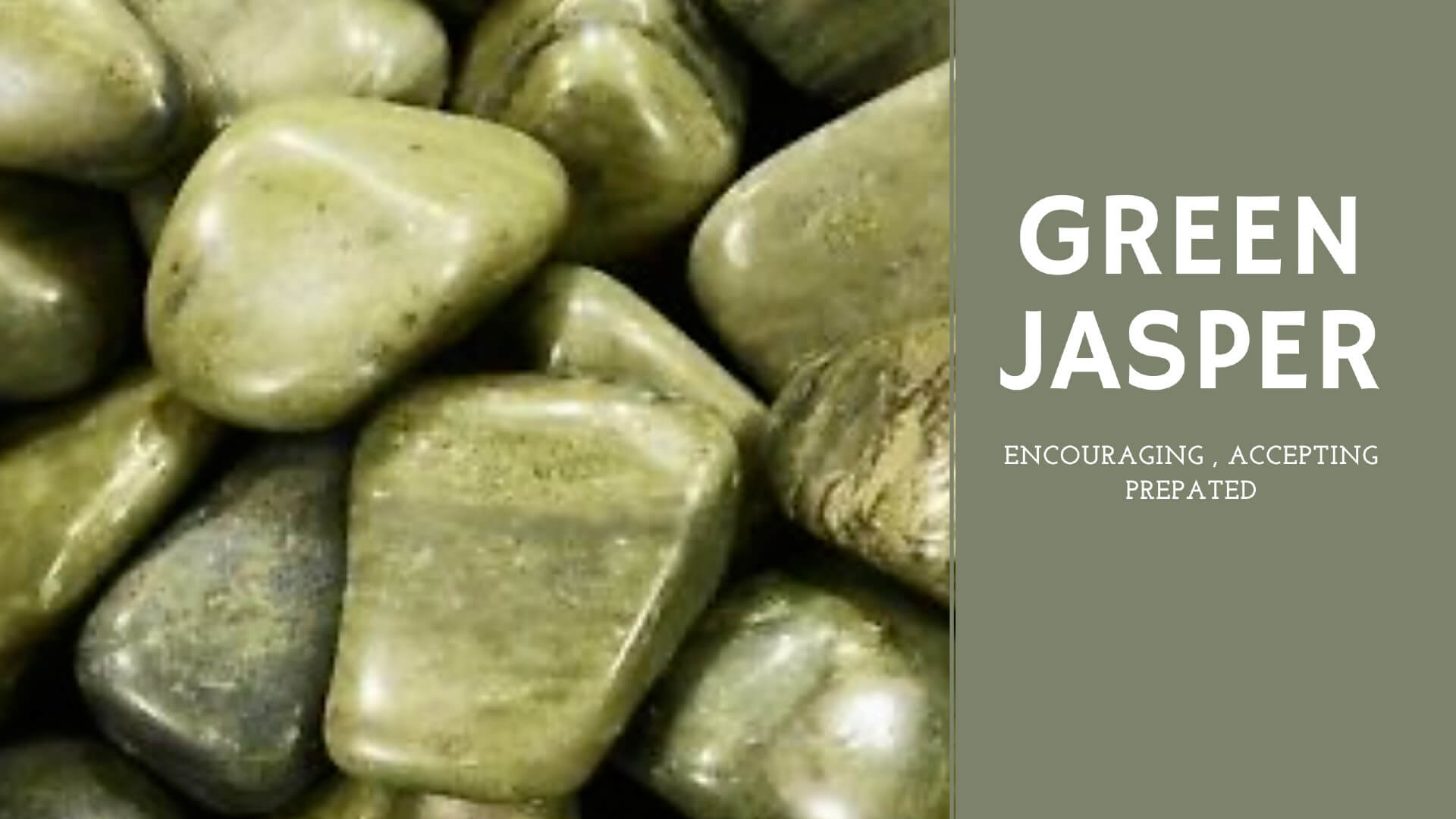 Green Jasper Crystal and carving, Green Jasper jewelry