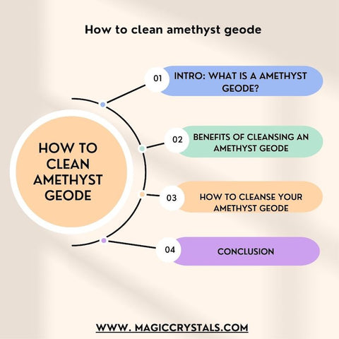 How to Clean Amethyst Geode - MagicCrystals.com