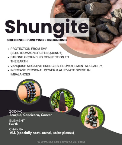 Shungite: Healing Properties and Uses - MagicCrystals.com