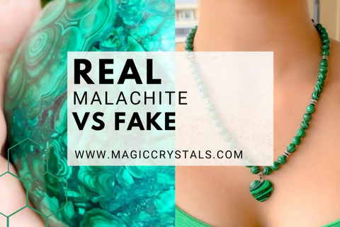 real malachite vs fake malachite - MagicCrystals.com