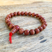 Load image into Gallery viewer, Looking for Goldstone Elastic Mala Bead Bracelet - Goldstone Jewelry? Shop at Magic Crystals for goldstone necklaces, goldstone earrings, and more. Goldstone is said to help attain one&#39;s goals. Goldstone is also said to help one stay calm and stabilize emotions. FREE SHIPPING available.
