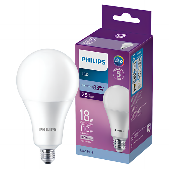 Ampoule E27 LED 30W - 55W Puissante Philips TrueFroce HB