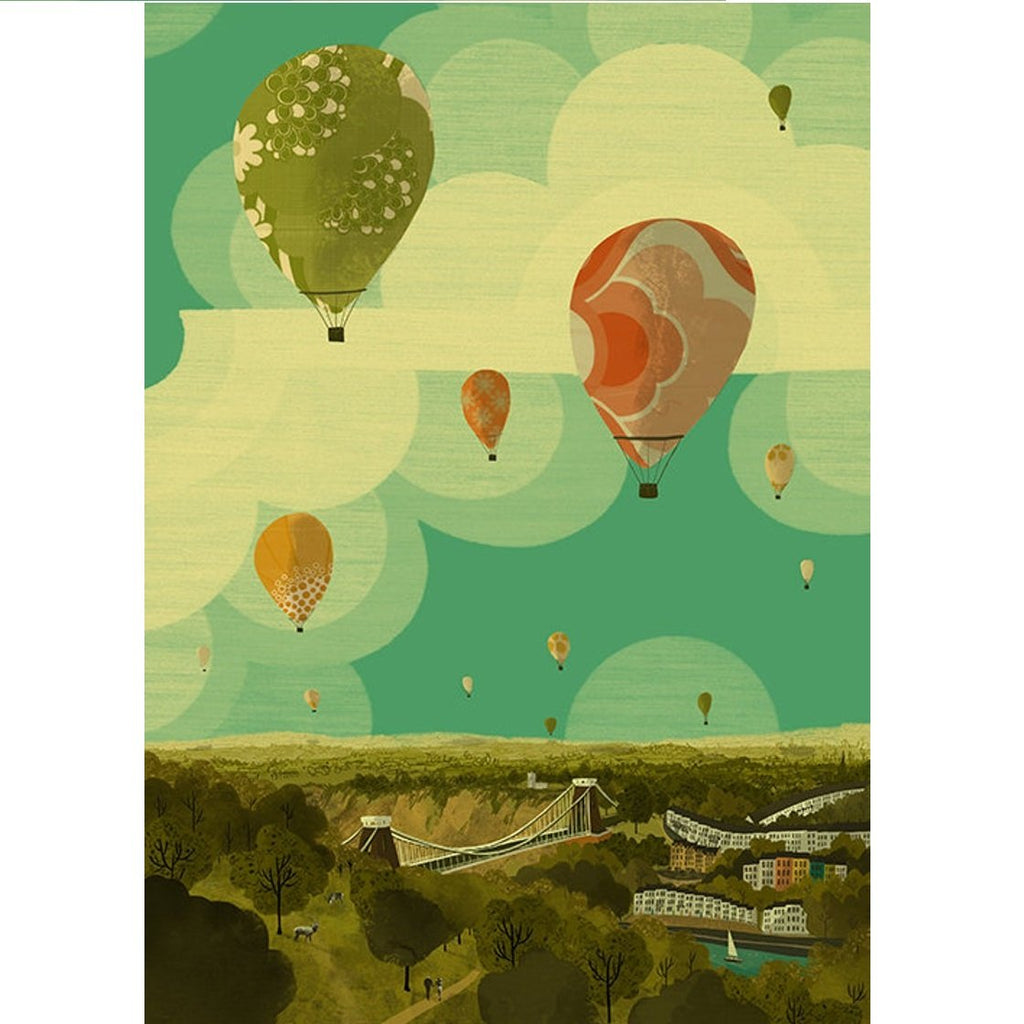 Bristol Balloon Fiesta Print by Emy Lou Holmes – Bristol Museums