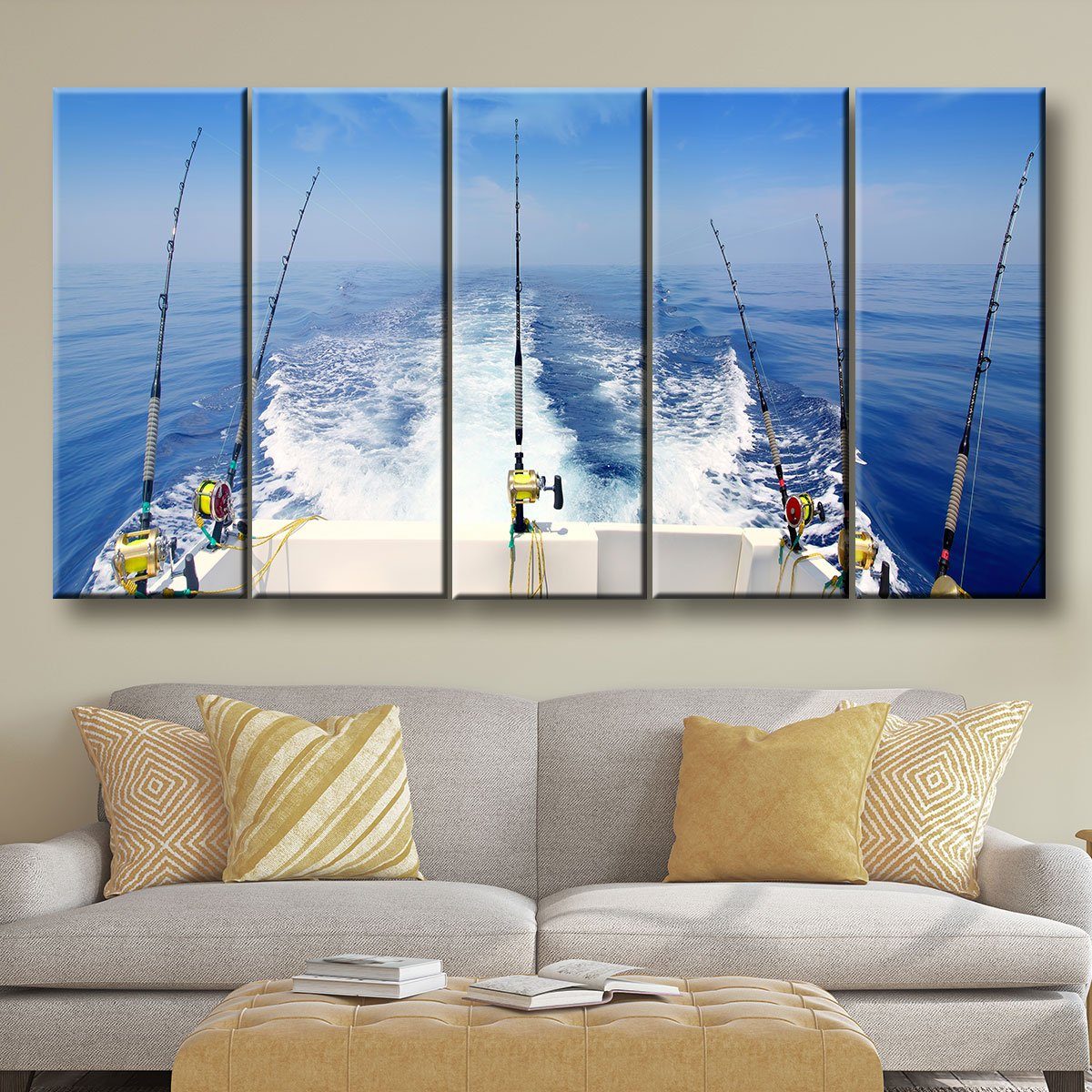 Deep Sea Fishing - Amazing Canvas Print