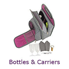 Beverage Bottles and Bottle Carrier Collection at Annette's Décor