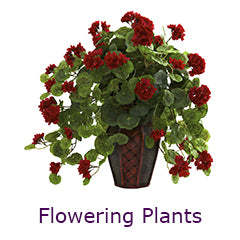 Artificial Flowering Plant Collection at Annette's Décor