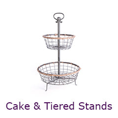 Cake Dishes and Tiered Stands  Collection at Annette's Décor