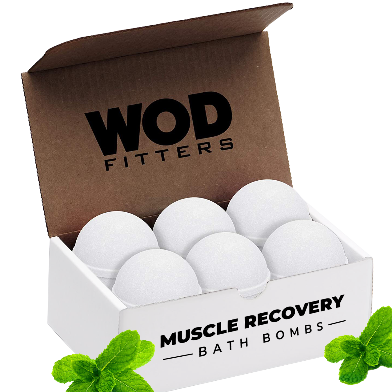 Image of RecoverBomb! - Bath Bombs Scientifically Formulated for Fast Relief from Muscle Soreness After Tough Workouts - 6 Pack