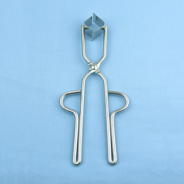 Surgical Design Nichrome Crucible Tongs