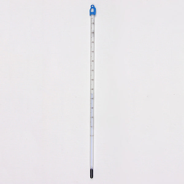 Certified Incubator Thermometer 18 to 50 C PTFE Coated