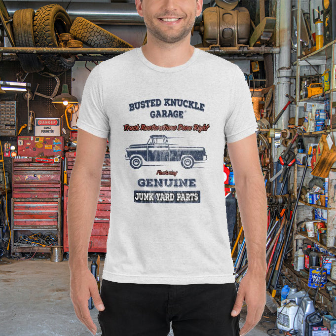 Busted Knuckle Garage Junk Yard Parts Carguy T-Shirt - Busted Knuckle  Garage Gifts & Gear