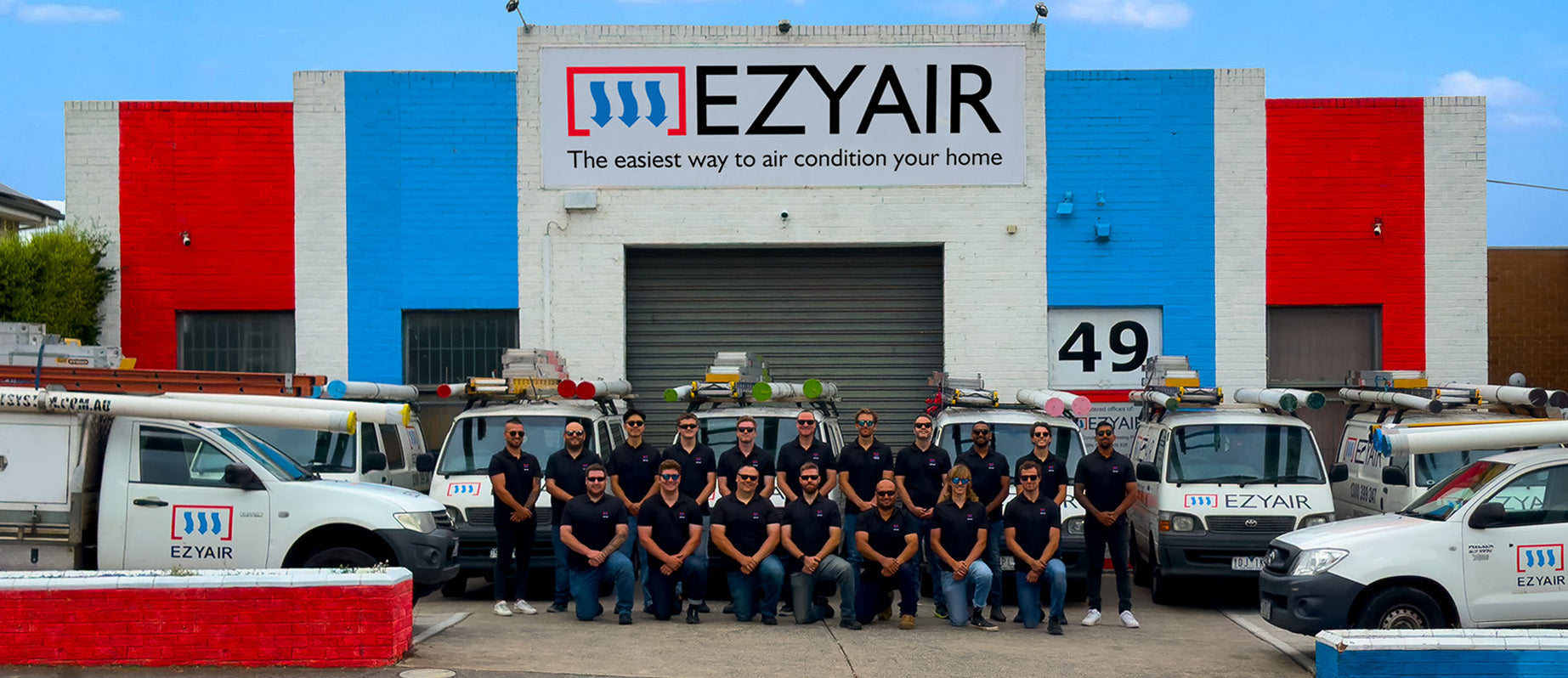 EZY AIR CONDITIONING ande HEATING Staff Photo