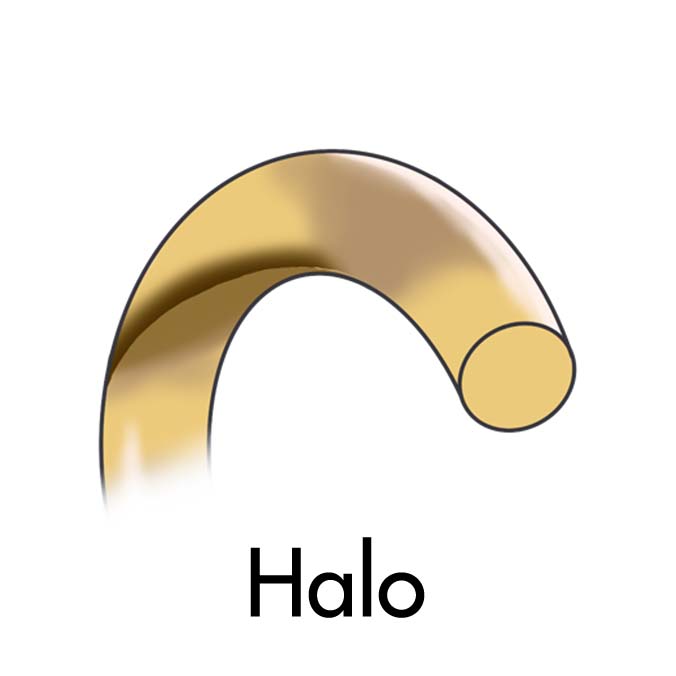 Halo Wedding Ring Profile