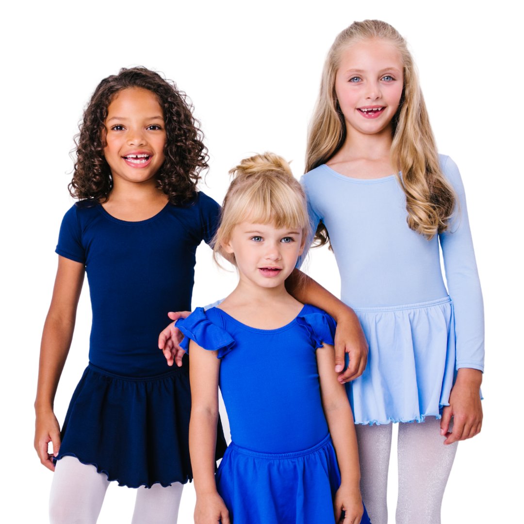 Light Blue Tank Leotard for Ballet and Gymnastics