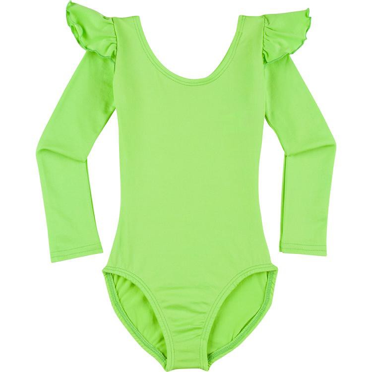 lime green leotard