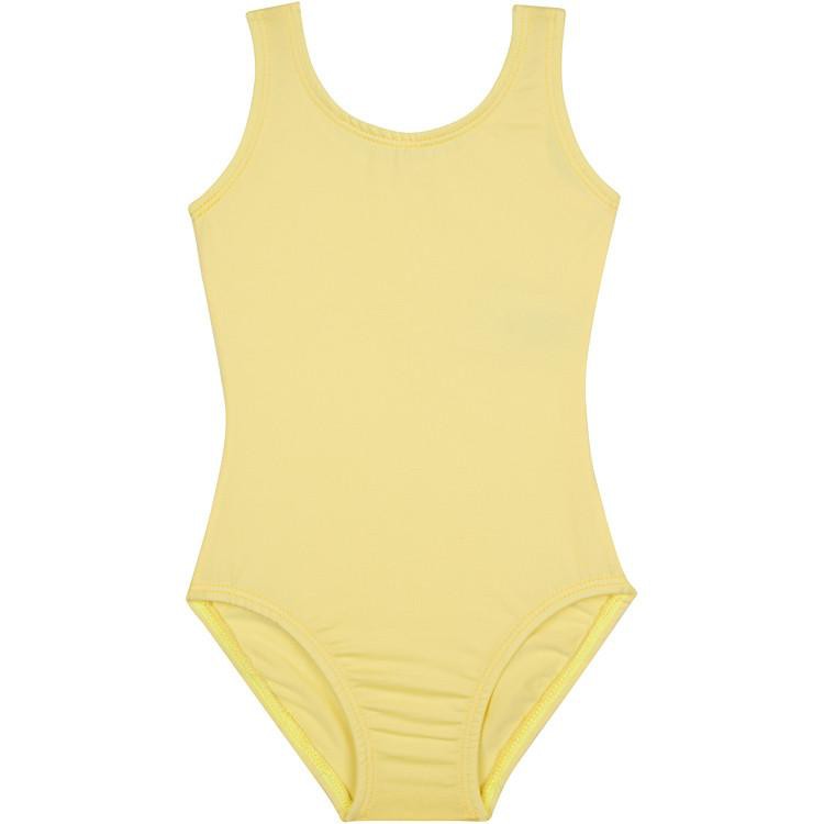 Sleeveless Yellow Ballet Leotard | Buy a Light Yellow Toddler Leotard ...