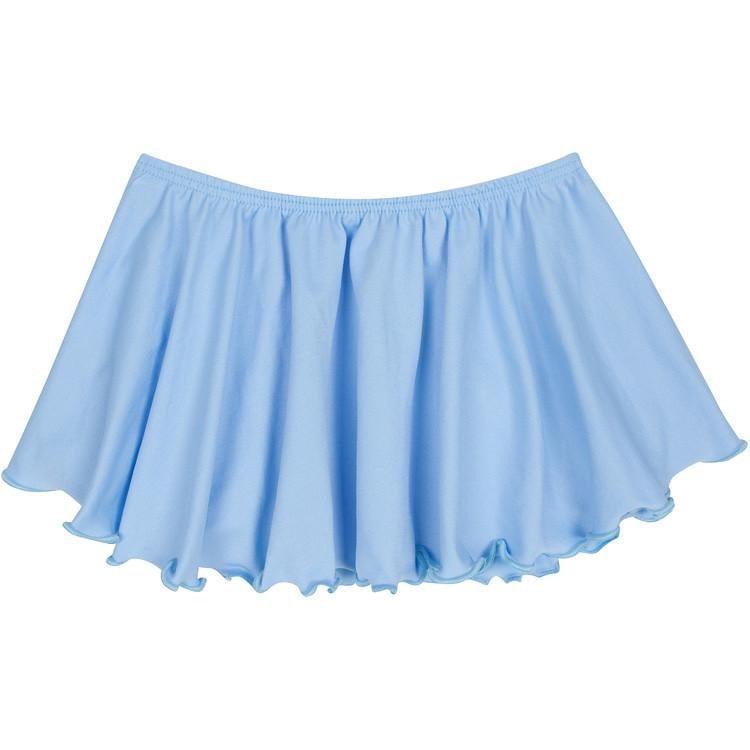 Light Blue Toddler Dance Skirt with 